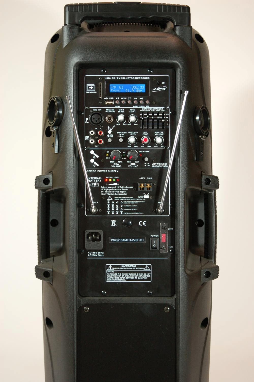 Караоке тонколона PMQ210