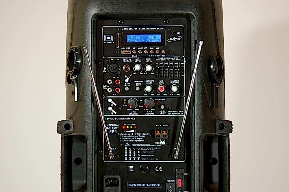 Караоке тонколона PMQ210