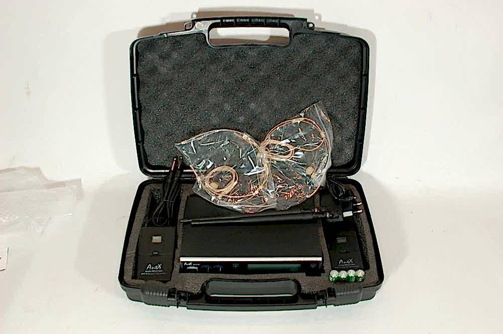 Двоен UHF микрофон MU218H за глава  със сменяема честота /Head set/
