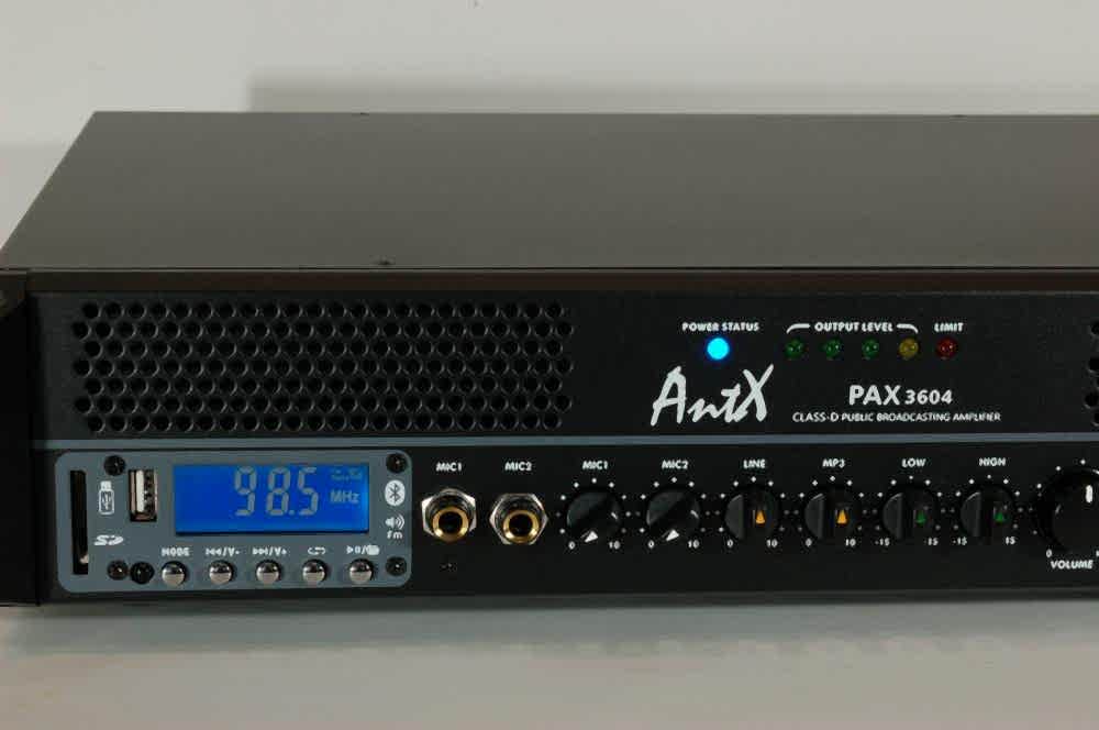 Усилватели 100V PAX 3604  360W