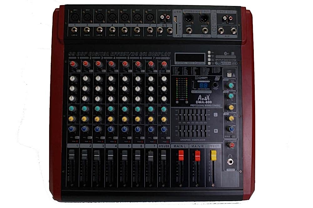 Миксер с вграден усилвател DMA800 AntX